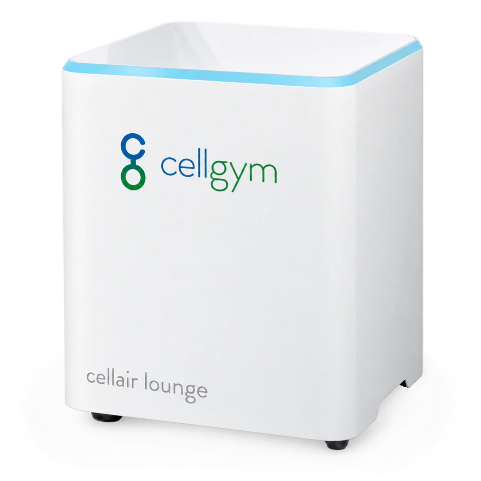 The CellAir Lounge intermittent hypoxic training device from Cellgym