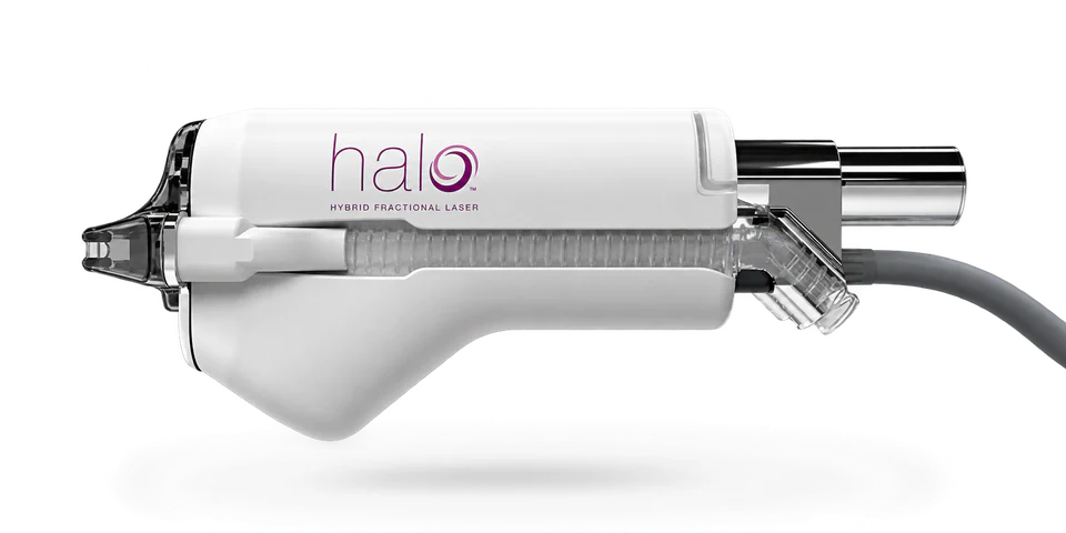 The Halo hybrid fractional laser handpiece