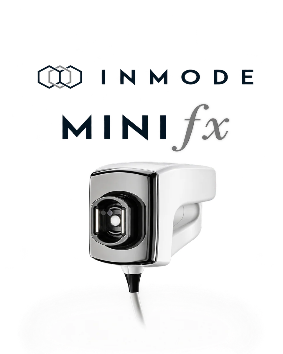 The InMode Mini-FX radiofrequency and vacuum applicator