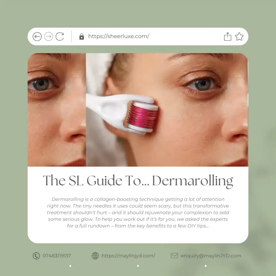 We're thrilled to announce that our very own Dr Jinah Yoo has been featured on Sheerlux in an insightful article all about Dermarolling!