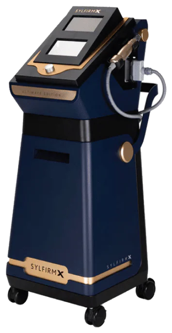 The Sylfirm X Ultimate Edition RF microneedling system, with its handpiece